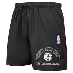 NBA - Brooklyn Nets Pro Standard Area Code Shorts - Black