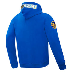 NBA - Golden State Warriors Pro Standard Split Logo Pullover Hoodie - Royal