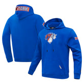 NBA - New York Knicks Pro Standard Split Logo Pullover Hoodie - Blue