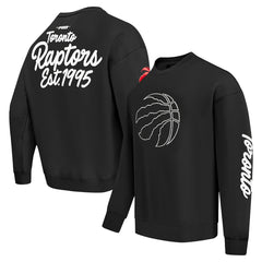 NBA - Toronto Raptors Pro Standard Paint the City Drop Shoulder Sweatshirt - Black