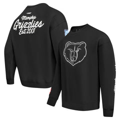 NBA - Memphis Grizzlies Pro Standard Paint the City Drop Shoulder Sweatshirt - Black