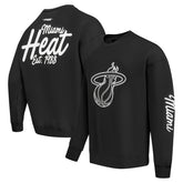NBA - Miami Heat Pro Standard Paint the City Drop Shoulder Sweatshirt - Black