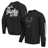 NBA - Milwaukee Bucks Pro Standard Paint the City Drop Shoulder Sweatshirt - Black