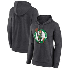 NBA - Boston Celtics Women's Primary Logo Pullover Hoodie - Charcoal