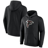 Atlanta Falcons Primary Logo Pullover Hoodie Black - NFL