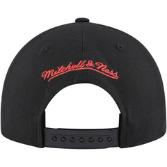 Vancouver Canucks - Mitchell & Ness Core Team Script 2.0 Snapback Hat Black