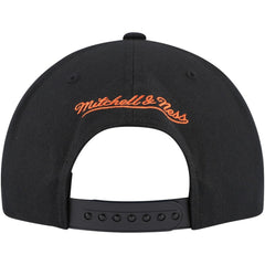 Edmonton Oilers - Mitchell & Ness Core Team Script 2.0 Snapback Hat Black