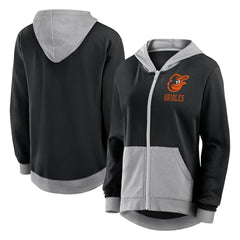 Baltimore Orioles Fanatics Women's Hit It French Terry Full-Zip Hoodie Lifestyle