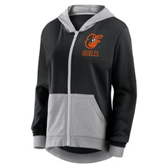 Baltimore Orioles Fanatics Women's Hit It French Terry Full-Zip Hoodie Lifestyle