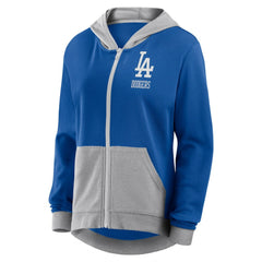 Los Angeles Dodgers Fanatics Women's Hit It French Terry Full-Zip Hoodie Clearance