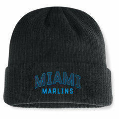 Miami Marlins Fanatics Andee Cuffed Knit Hat for sale
