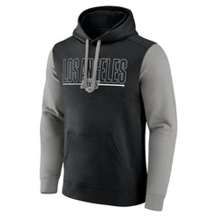 Los Angeles Kings - Logo Athletic Deliver Fleece Pullover Hoodie Black