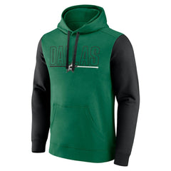 Dallas Stars - Logo Athletic Deliver Fleece Pullover Hoodie Kelly Green