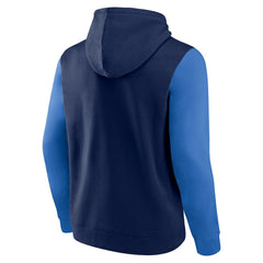 Winnipeg Jets - Logo Athletic Deliver Fleece Pullover Hoodie Navy