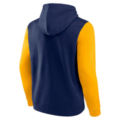 Nashville Predators - Logo Athletic Deliver Fleece Pullover Hoodie Navy
