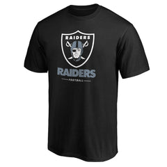 Las Vegas Raiders Team Lockup T-Shirt Black - NFL