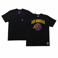 NBA - Los Angeles Lakers NBA x Two Hype Unisex Culture & Hoops T-Shirt - Black