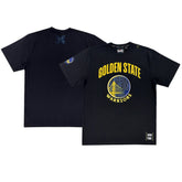 NBA - Golden State Warriors NBA x Two Hype Unisex Culture & Hoops T-Shirt - Black