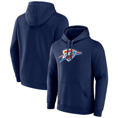 NBA - Oklahoma City Thunder Primary Logo Pullover Hoodie - Navy