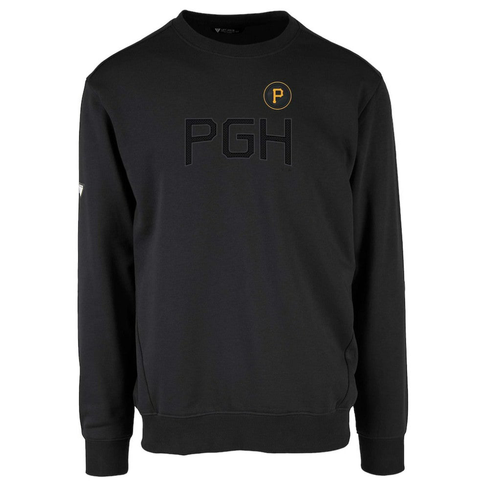 Pittsburgh Pirates Levelwear City Connect Zane Core Logo Pullover Sweatshirt On Sale