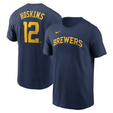 Rhys Hoskins Milwaukee Brewers Nike Fuse Name & Number T-Shirt discount