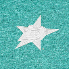 Dallas Stars - Antigua White Logo Hunk Quarter-Zip Pullover Heather Aqua