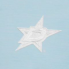 Dallas Stars - Antigua White Logo Bright Quarter-Zip Pullover Powder Blue