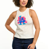 Los Angeles Dodgers Lusso Women's Lourdes Tank Top Sale