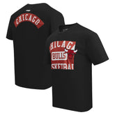 NBA - Chicago Bulls Pro Standard Made To Play Drop Shoulder T-Shirt - Black