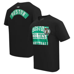 NBA - Boston Celtics Pro Standard Made To Play Drop Shoulder T-Shirt - Black