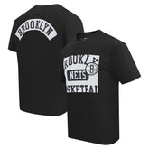 NBA - Brooklyn Nets Pro Standard Made To Play Drop Shoulder T-Shirt - Black