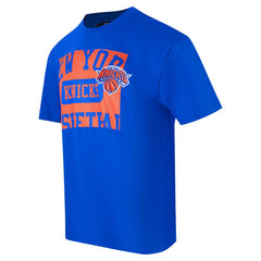 NBA - New York Knicks Pro Standard Made To Play Drop Shoulder T-Shirt - Royal