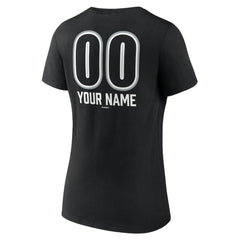 Chicago White Sox Women's Personalized Name & Number Fastball V-Neck T-Shirt for sale