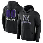 Colorado Rockies Personalized Name & Number Fastball Pullover Hoodie discount