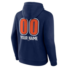 Detroit Tigers Personalized Name & Number Fastball Pullover Hoodie Lifestyle