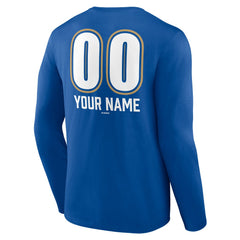Kansas City Royals Personalized Name & Number Fastball Long Sleeve T-Shirt Online