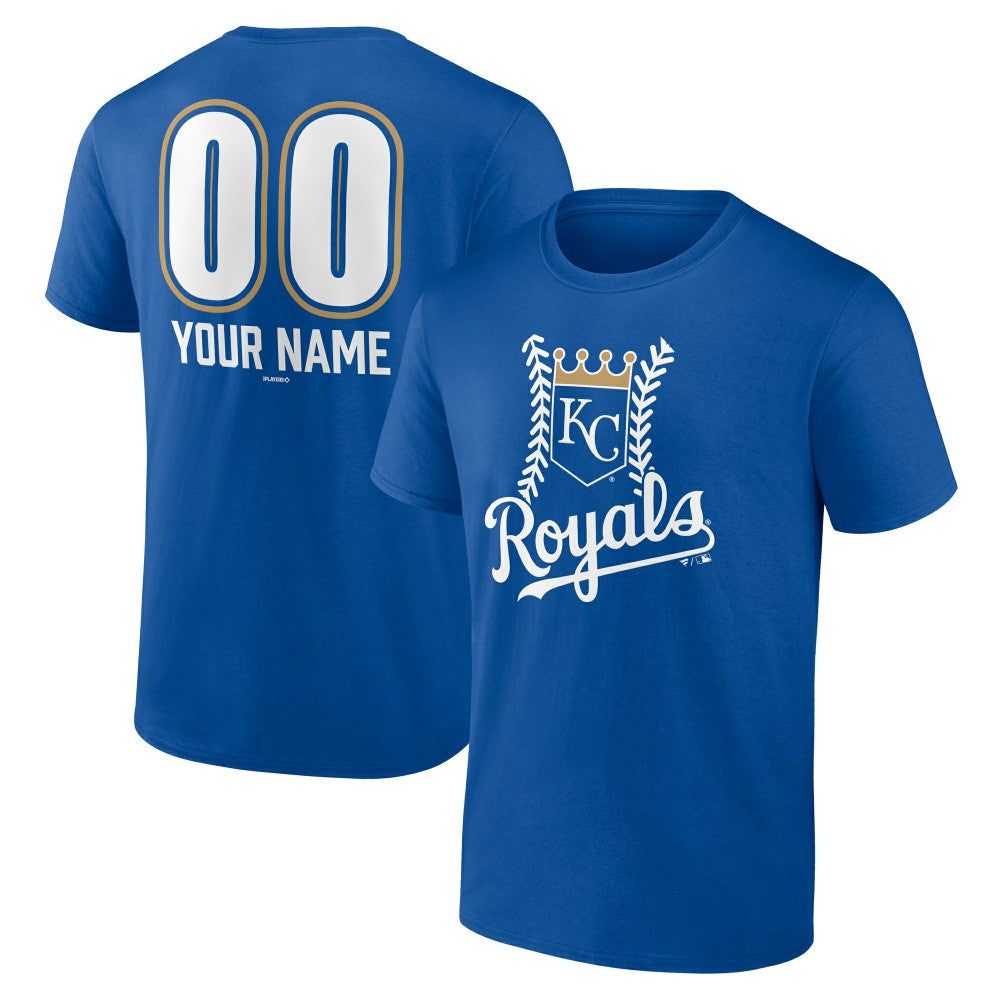 Kansas City Royals Personalized Name & Number Fastball T-Shirt Near Me