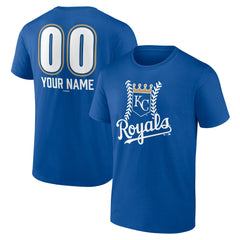 Kansas City Royals Personalized Name & Number Fastball T-Shirt Near Me