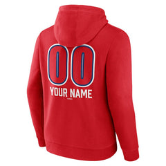 Philadelphia Phillies Personalized Name & Number Fastball Pullover Hoodie Online