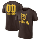 San Diego Padres Personalized Name & Number Fastball T-Shirt On Sale