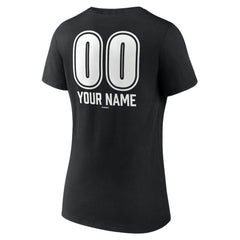 Los Angeles Dodgers Women's Personalized Name & Number Fastball V-Neck T-Shirt Online