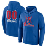 Philadelphia Phillies Personalized Name & Number Fastball Pullover Hoodie for sale