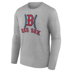 Boston Red Sox Personalized Name & Number Fastball Long Sleeve T-Shirt Online