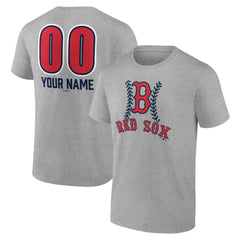 Boston Red Sox Personalized Name & Number Fastball T-Shirt Lifestyle