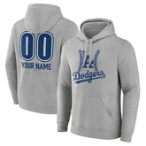 Los Angeles Dodgers Personalized Name & Number Fastball Pullover Hoodie Clearance