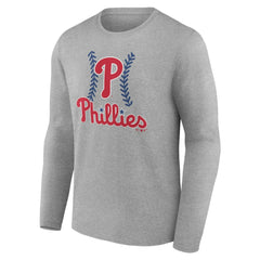 Philadelphia Phillies Personalized Name & Number Fastball Long Sleeve T-Shirt Near Me