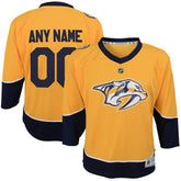 Nashville Predators - Youth Home Replica Custom Jersey Gold