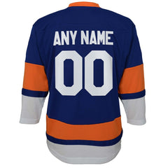 New York Islanders - Youth Home Replica Custom Jersey Royal