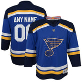 St. Louis Blues - Youth Home Replica Custom Jersey Blue