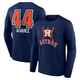 Yordan Alvarez Houston Astros Fastball Player Name & Number Long Sleeve T-Shirt Online